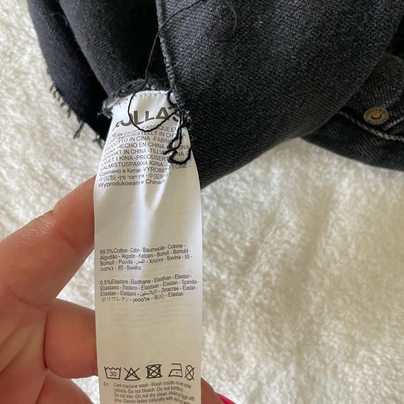 ROLLA'S High Rise Cutoff Black Jean Shorts - Picture 11 of 11